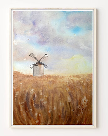 Młyn. Plakat, Malgorzata Domanska