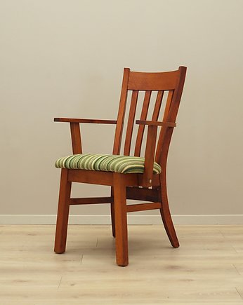 Fotel tekowy, duński design, lata 70, produkcja: Dania, Przetwory design