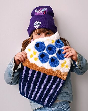 Mini dywan w kształcie babeczki, Cotton Carpet