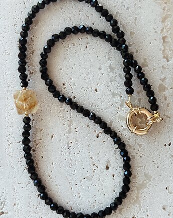 Naszyjnik Onyks i Cytryn, Chmolowska Jewellery