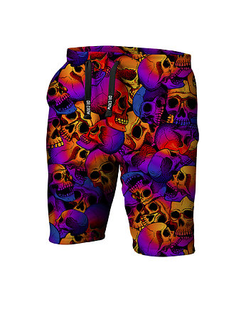 Krótkie Spodenki Shorty Boy DR.CROW Skulls Ombre, DrCrow