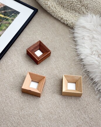 Zestaw trzech ramek z litego drewna, LittlFrameShop