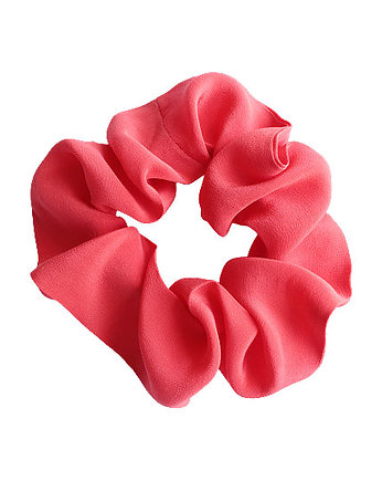 Jedwabna gumka do włosów scrunchie handmade, assembleage