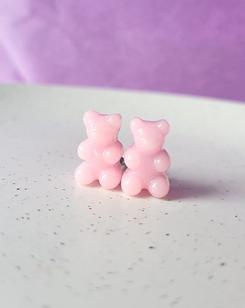 Klipsy różowe misie haribo, Wypieczone