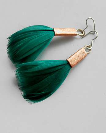 PIÓRKO kolczyki, Katarzyna Kaminska ART