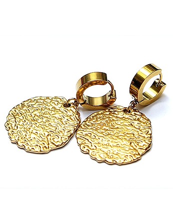 Alloys Collection  /Gold coins/ - kolczyki, KiKa pracownia
