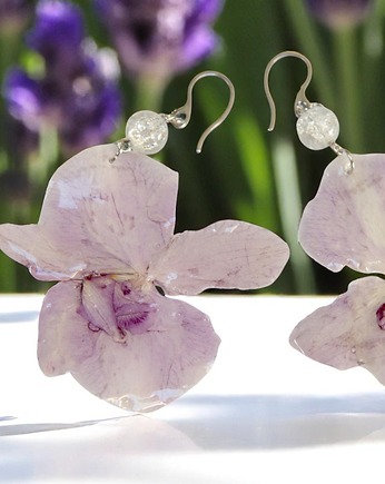 Kolczyki z kwiatów orchidei, Pracownia Dekudeku