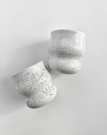 Kubek White and black/200ml/ z serii Good Vibes, Handverk