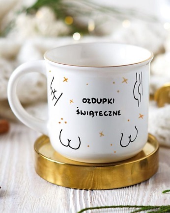 Świąteczny Kubek z OzDUPKAMI świątecznymi, Pracownia Faramuszka