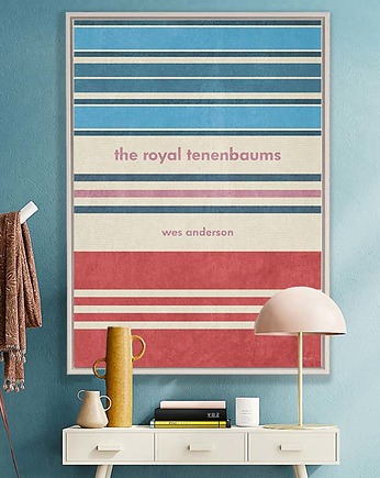 Plakat Genialny Klan - The Royal Tenenbaums, minimalmill