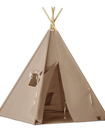 Namiot TIPI dla dzieci kolor beżowy, Mydeer