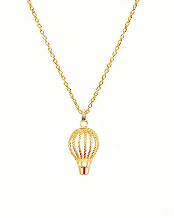 Naszyjnik BALON- srebro złocone, ISSI Jewelry