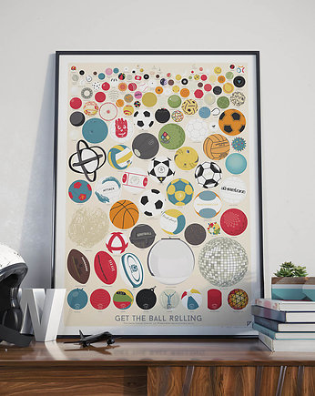 Plakat The Great Collection of 127 Balls, Follygraph