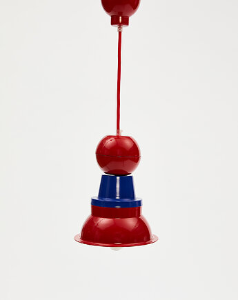 Fern Flower Lamp Red & Ultramarine2, DINGFLUX by Asia Piaścik