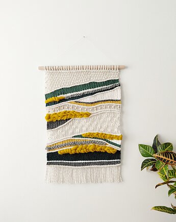 Makrama z wełną, BohoHome