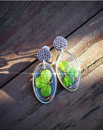 Kolczyki z koniczyną, Figa handmade accessories
