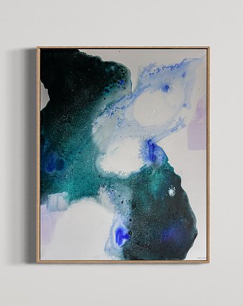 Obraz Abstrakcja 'galaktyczne halo' akryl 40x50, Emes Art