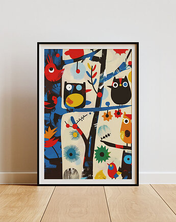 Plakat - Forest creatures, Harry Monkey