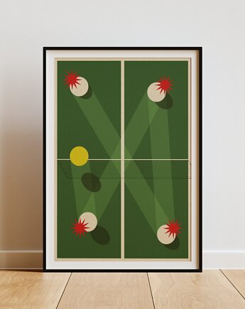 Plakat Ping Pong, w Rogu Słońca