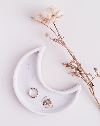 Podstawka na biżuterię - księżyc (rozmiar M), Mada Ceramics