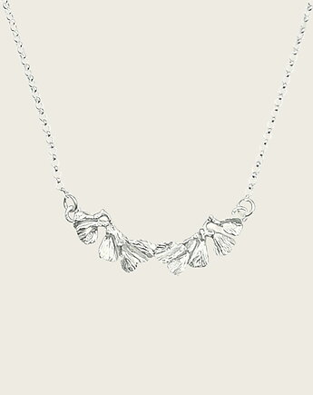 Srebrny naszyjnik  Gingko, KOS jewellery