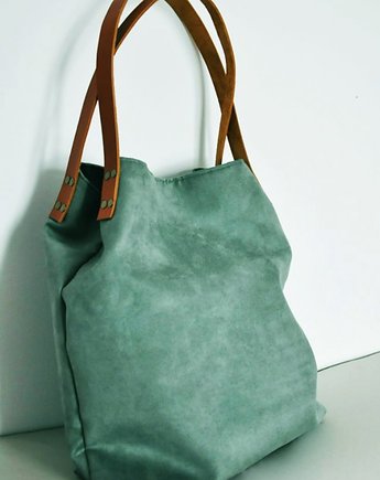 Torba tote XXL - zieleń, PRACOWNIA 166