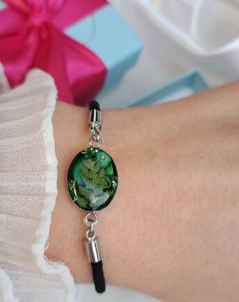 Bransoletka Paproć na Zieleni, Frant Art Jewellery