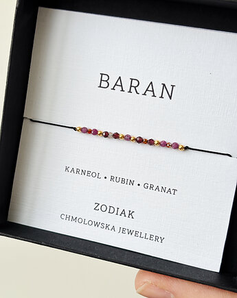 Zodiak bransoletka BARAN, Chmolowska Jewellery