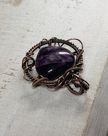 Ametyst serce m288, JanArt