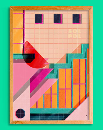 Plakat Solpol, Adam Kosik