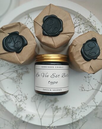 Świeca sojowa La Vie Est Belle type, Narcissus Candle