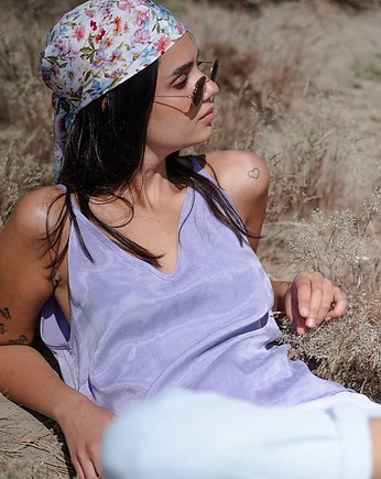Top w stylu bieliźnianym, ENGLISH LAVENDER, Yanowska
