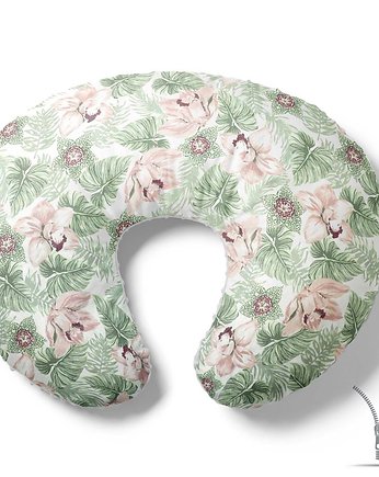Poduszka rogal do karmienia Klematisy, Baby Love Decor