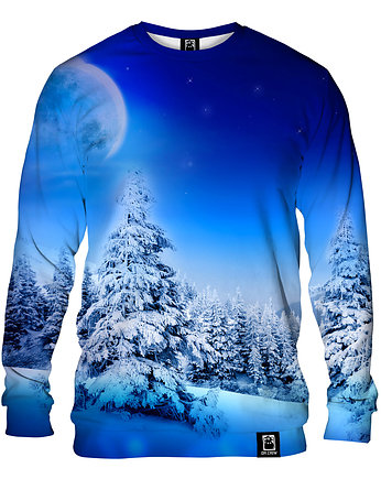 Bluza Bez Kaptura Męska DR.CROW Winter Moon Night, DrCrow
