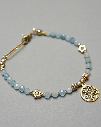 Akwamaryn vol. 10 /bransoletka/19.11.24 - Szlachetna kolekcja, KiKa pracownia