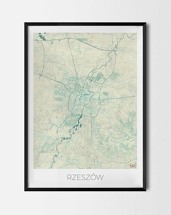 Plakat Rzeszów - CityArtPosters, CityArtPosters
