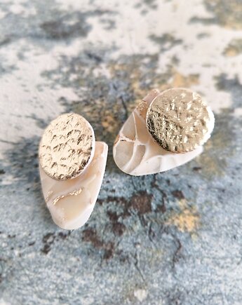 Kolczyki  DELIKATNOŚĆ, sploteka