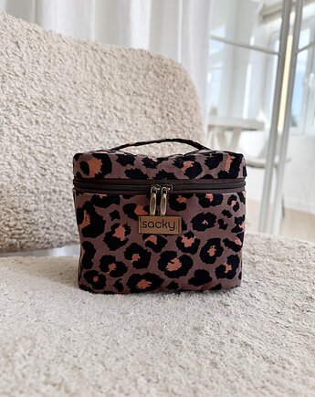 Kosmetyczka podróżna panterka, sacky bag