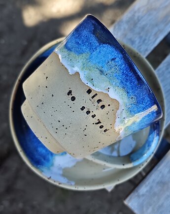 "Nice to sea you", filiżanka 230 ml + spodek, MONIfaktura