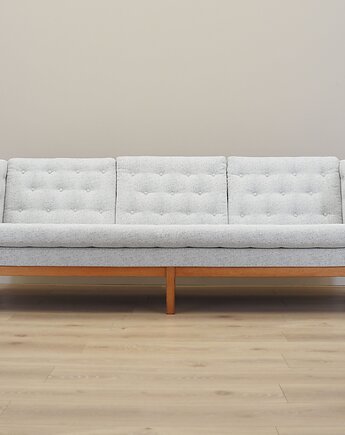 Sofa dębowa, duński design, lata 70, produkcja: Erik J, Przetwory design