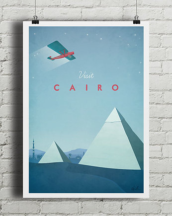 Kair - Egipt - vintage plakat, minimalmill