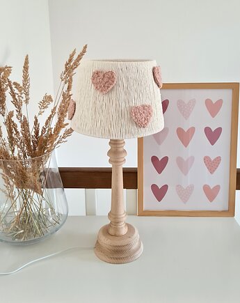Lampka nocna "Serduszka", Marmys Felt Studio