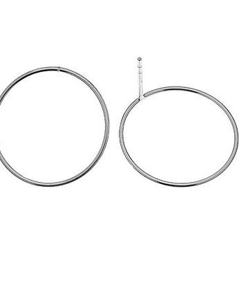 Kolczyki KOŁA 20mm-srebro,złoto,różowe złoto, ISSI Jewelry