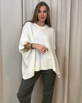 Sweter alpaka Ecru, SOLO moda