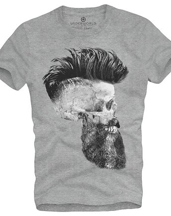 T-shirt męski UNDERWORLD Skull with a beard, UNDERWORLD