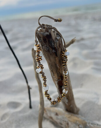 Golden - bransoletka z hematytów i Masy perłowej, Ili arte biju