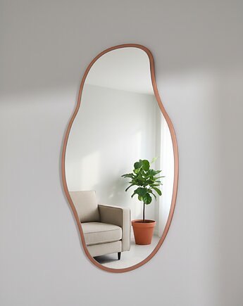 Asymetryczne Lustro Ścienne 40x75 cm, Nilla Home