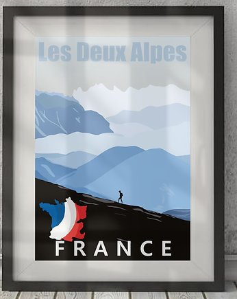 Plakat Alpy Francuskie, Project 8