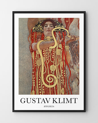 Plakat Gustav Klimt Hygeia, HOG STUDIO