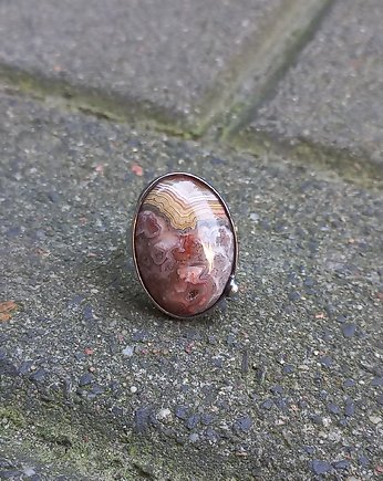 Crazy - pierścionek regulowany, po drugiej stronie lustra